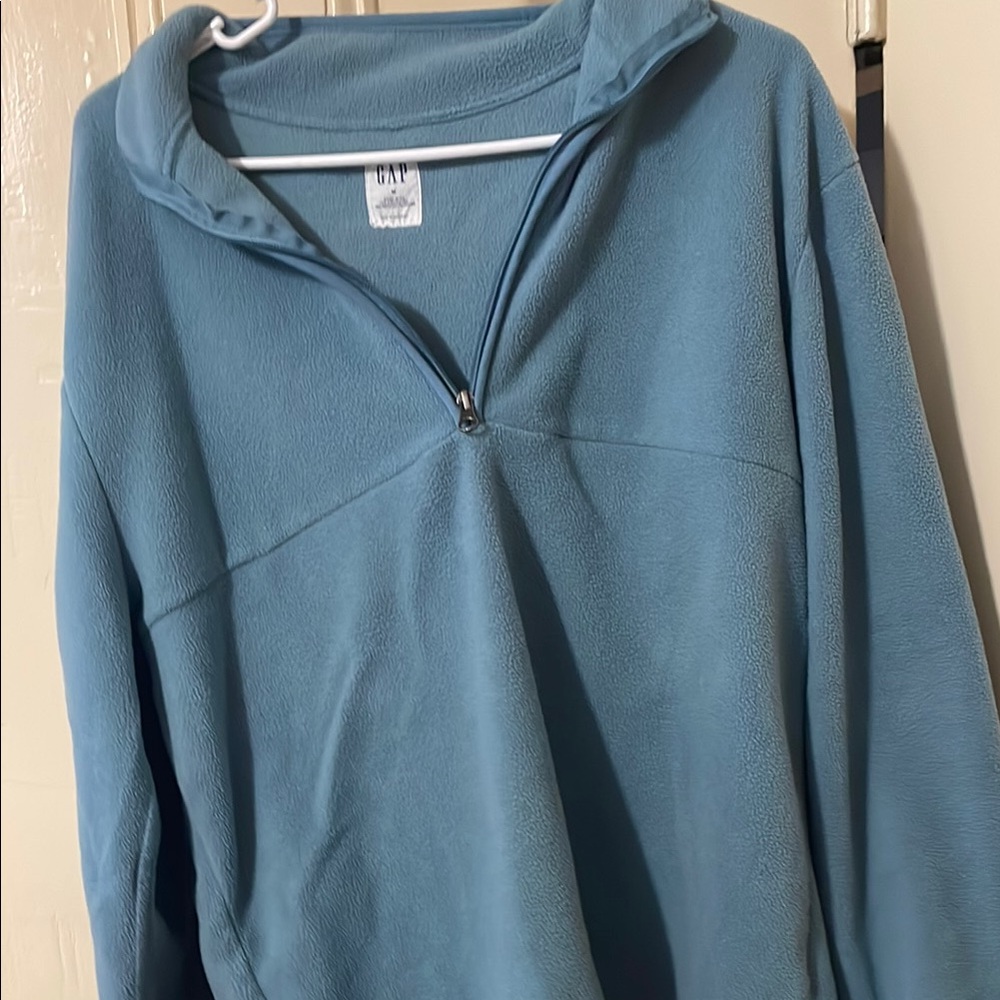 Women’s GAP  Light Blue Half-Zip Sweater